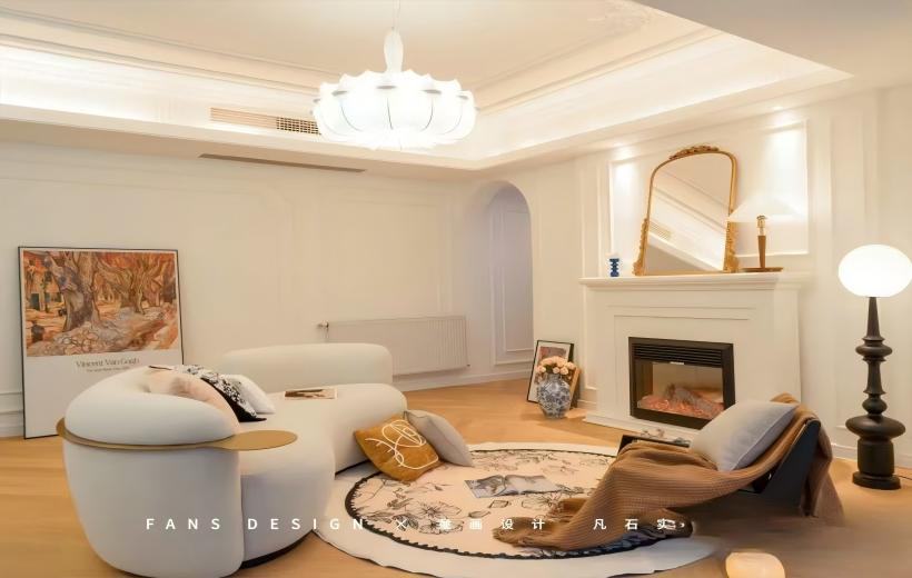 壁炉大师法式简约风木壁炉