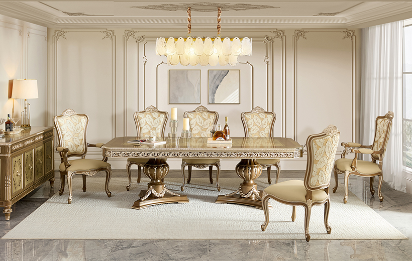 Rongfeng International Home Decor-RF French mansion/dining chair